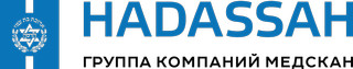 Логотип Хадасса Медикал Сколково