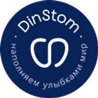 Логотип Стоматология DinStom (ДинСтом)